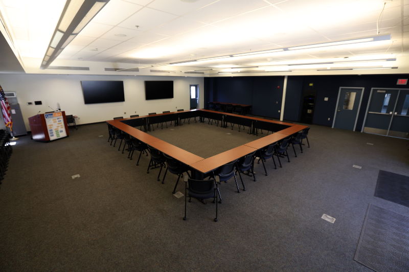 Center for Innovation CI 159 round-robin meeting set up