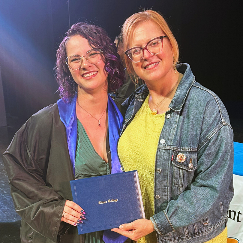 Katie Stolo (left) and Ann Everett (right)